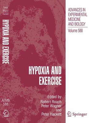 cover image of Hypoxia and Exercise